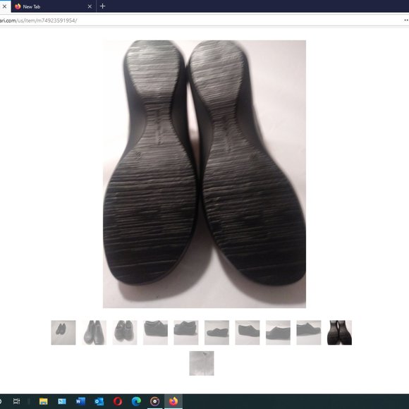 Easy Spirit Leather Esandreas Dark Blue shoes - Picture 10 of 10